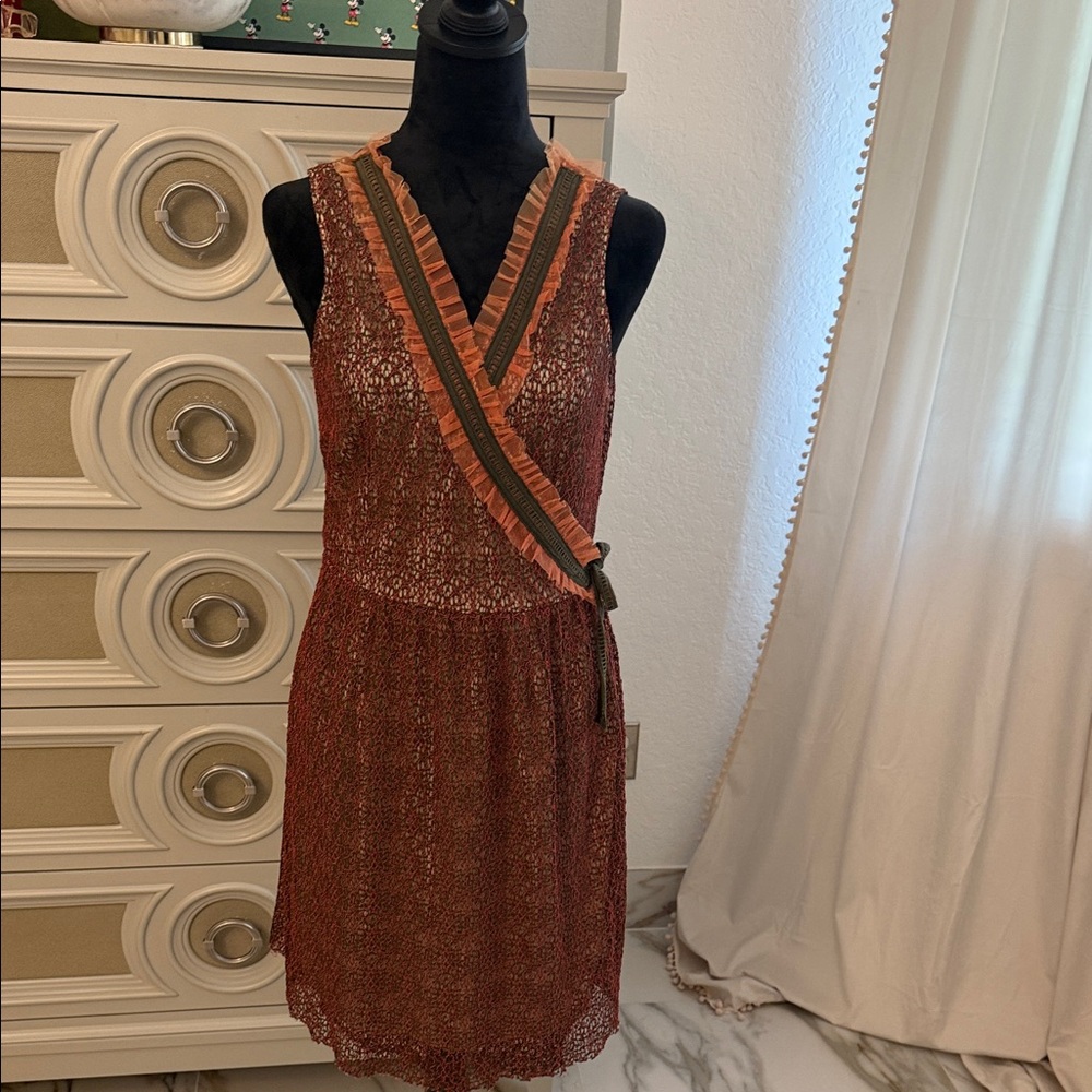 Boho dress lace tulle